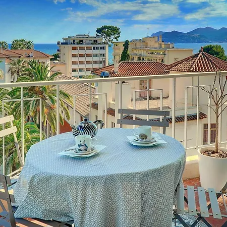 Upstays - Close Beaches- Beautiful Terrace Apartamento Cannes
